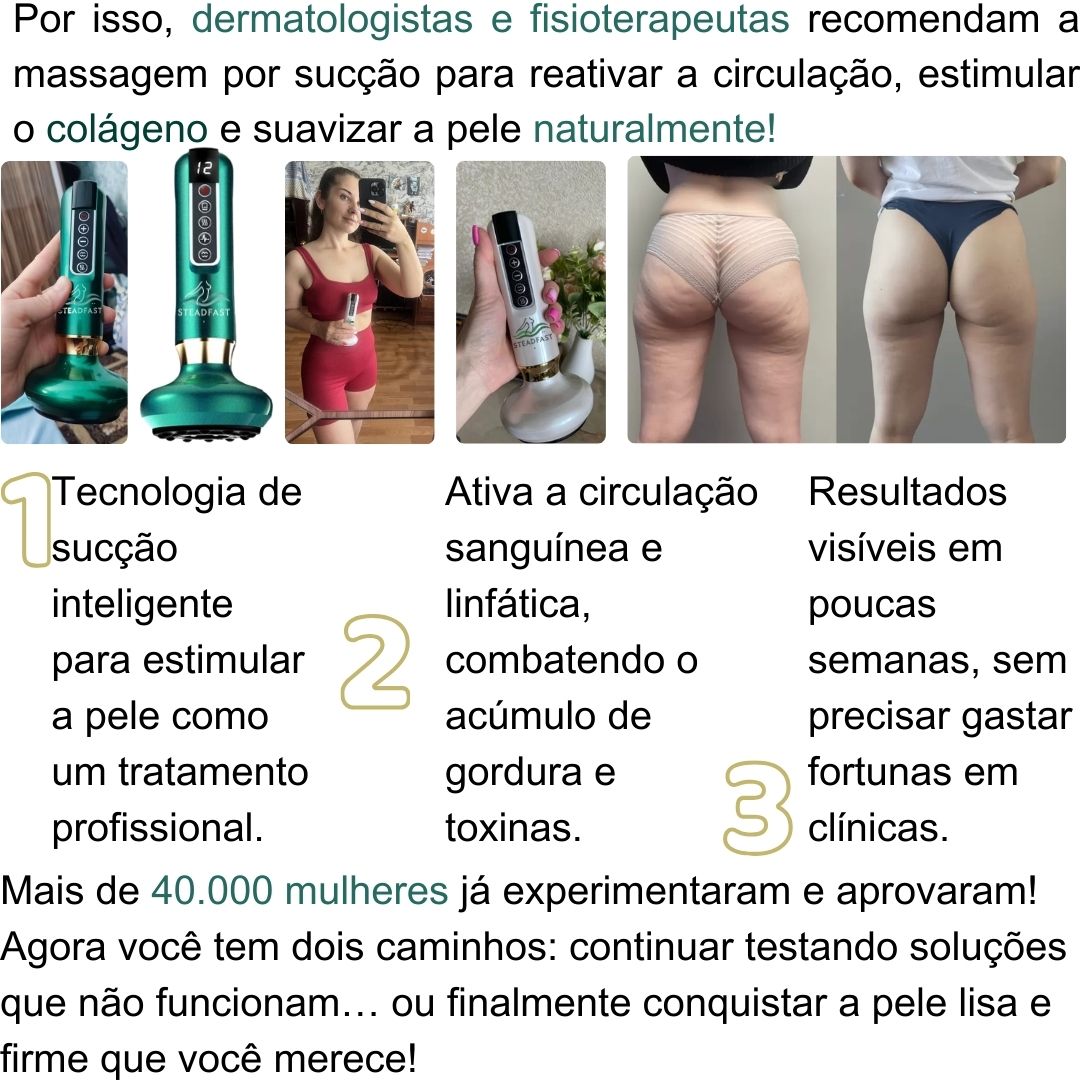 Dermatologistas e Fisioterapeutas Recomendam